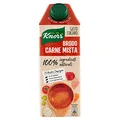 Produktbild: Knorr Brodo Carne Mista Brühe mit Fleisch 100% natürliche Zutaten Gluten-frei 750ml