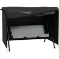 Produktbild: Outsunny Hollywoodschaukel Abdeckung 3 Sitzer, Wasserabweisend Winterfest Schutzhülle Für Gartenschaukel, Uv-beständig Abdeckplane, Abdeckhaube, Reißfest 600d Oxford Gewebe, 205x124x164cm Schwarz