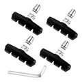Produktbild: VBrake Bremsschuhe,2 Paar55mm VBrake Bremsbeläge,Schwarz.
