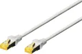 Produktbild: Digitus DK-1644-A-070 RJ45 Netzwerkkabel, Patchkabel CAT 6a S/FTP 7.00m Grau Halogenfrei, verdrillte Paare, mit Rastnasenschutz
