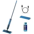 Produktbild: Philips OneUp 3000 Series elektrischer Wischmopp, kabellos mit 360°-Drehgelenk, langlebiger Akku, Extra Pad (XV3101/11) - Blau