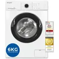 Produktbild: Exquisit Waschmaschine 6kg, Energieeffizienzklasse A, max. 1000 U/min, ECO 40-60, Höhenverstellbare Füße, 16 Waschprogramme, WA56110-020A weiss