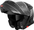 Produktbild: Bogotto H271 Taog Bluetooth Klapphelm, schwarz matt/grau, 2XL