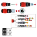 Produktbild: 3in1 Universal-Druckluft-Sicherheitskupplung, 9 mm mit Schlauchtülle - KS Tools 