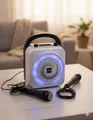 Produktbild: RockJam 10-Watt Rechargeable Bluetooth Karaoke Maschine mit zwei Mikrofonen