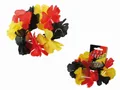 Produktbild: Aloha Armreif Fussreif Deutschland Fußball EM WM 8 cm Polyester schwarz rot gelb