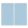 Produktbild: Zeller Herdabdeck-/Schneideplatten-Set 2-tlg Glas transparent 30 x 52 cm