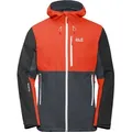 Produktbild: JACK WOLFSKIN EAGLE PEAK JACKET M 6230 ebony L - Grau/Weiß - L