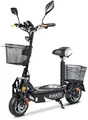 Produktbild: Rolektro Sitzscooter Rolektro E-Joy 20 Lithium, 20 km/h, (mit Schutzblech), mit Straßenzulassung, bis zu 45 km Reichweite, klappbar