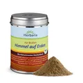 Produktbild: Herbaria Himmel auf Erden bio 100g M-Dose – fertiges Bio-Gewürzsalz für Rind-, Kalb- und Schweinefleisch als Braten oder Kurzgebratenes – in nachhaltiger Aromaschutz-Dose