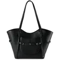 Produktbild: AIGNER Cavallo Shopper Tasche Leder 45 cm  schwarz
