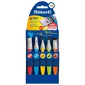 Produktbild: Pelikan Pinsel 700733 griffix, Pinselset, Haar- und Borstenpinsel, inkl. Pinselband, 5 Stück