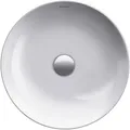 Produktbild: Duravit Cape Cod Aufsatzbecken, 430 mm, ohne Hahnlochbank, ohne Überlauf, 2328430000, Farbe: Innenfarbe Weiß, Außenfarbe Weiß