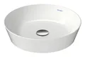 Produktbild: Duravit Cape Cod Aufsatzbecken ohne Hahnloch ohne Überlauf Ø 430 mm - Weiß Hochglanz - 2328430000