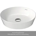 Produktbild: Duravit Cape Cod Aufsatzbecken 430mm 2328430000 Weiß Hochglanz aus DuraCeram