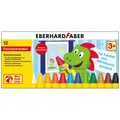 Produktbild: EBERHARD FARBER Wachsmalkreide für Fenster 12 Farben im Etui