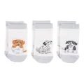Produktbild: Wrendale - LTW-SOCK004 - Little Wren Baby Socken Set, 3 Paar, Hunde, waschbar, 6-12 Monate