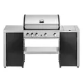 Produktbild: Grandhall Elite G4 Island Gasgrill Grillstation BBQ Gartengrill