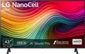 Produktbild: LG 43NANO81A6A 43 Zoll (109 cm) NanoCell Fernseher (5 Gen7 4K AI-Prozessor, webOS 24)