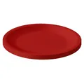 Produktbild: ENGELLAND 4 x Mehrweg-Kunststoff-Teller Flach Plastikteller Picknick Rot