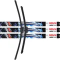 Produktbild: 3x Scheibenwischer Wischblatt 3397007462 600mm/475mm AeroTwin SET BOSCH AM462S