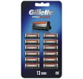 Produktbild: Gillette Rasierklingen ProGlide, 12-tlg., 12er Pack, Ultra-scharfe Klingen für präzise, komfortable Rasur
