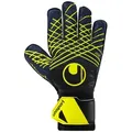 Produktbild: uhlsport Torwarthandschuhe Torwarthandschuhe Prediction Soft Pro (Paar, 1-St., mit Verschluss) blau|gelb 10.5
