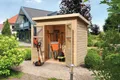 Produktbild: Karibu Gartenhaus Gerätehaus Merseburg 3 naturbelassen 212x154x219 cm