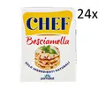 Produktbild: 24x Parmalat Chef Besciamella Klassisches Bechamel Sauce zum Kochen 200ml