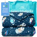 Produktbild: Ella Gewichtsdecke Kinder 2,4 kg Therapiedecke 90x120 cm