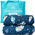 Produktbild: Gewichtsdecke Kinder 2,4 kg 90x120 cm – Therapiedecke, für Stressabbau & Angs...