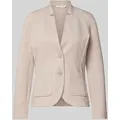 Produktbild: Tom Tailor Regular Fit Kurzblazer aus Baumwoll-Mix in Taupe, Größe XL
