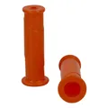 Produktbild: 2x FORT Schubkarrengriffe Ersatzgriff orange für alle Karren 30 mm Rahmen