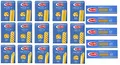 Produktbild: TESTPAKET Barilla italienisch Pasta ( 20 x 500g ) 4 Arten von Nudeln Penne Rigate - Fusilli - Spaghetti - Tortiglioni
