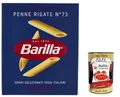 Produktbild: 5x Pasta Penne rigate Nr. 73, 100% italienisch Nudeln 500 g pack + Italian Gourmet polpa 400g