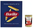 Produktbild: 20x Pasta Barilla Penne rigate Nr. 73, Nudeln 500g+Italian Gourmet Polpa 400g