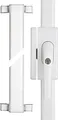 Produktbild: ABUS Fenster-Zusatzsicherung FOS650 AL0145 - Stangenschloss mit Druckzylinder, gleichschließend - ABUS-Sicherheitslevel 10-73004 - Weiß