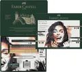 Produktbild: FABER-CASTELL 112925 - tekenset Discovery 17-delig, incl. polychromos, pitt past