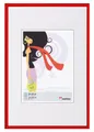 Produktbild: Bilderrahmen von Walther New Lifestyle Kunststoffrahmen 18x24 Rot - Normalglas 5er Pack