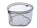 Produktbild: Mikado gummierter Kescherkopf Kescher 60x50cm mit Aluminiumrahmen Landing NET 10mm Maschen