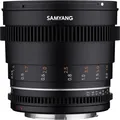 Produktbild: Samyang MF 50mm T1,5 VDSLR MK2 Canon EF (Canon EF, Vollformat, APS-C / DX, Micro Four Thirds) (23013)