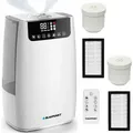 Produktbild: Luftbefeuchter Luftreiniger Hepa Uv Aromatherapie 5L, Blaupunkt Ahs803 - Weiß