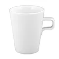 Produktbild: Seltmann Weiden 001.710909 No Limits - Becher mit Henkel/Henkelbecher/Kaffeebecher - 0,45 l - Porzellan - weiß