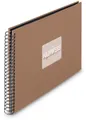Produktbild: Hama Spiral-Album Fine Art 36x32 cm 50 Seiten Schwarz Mousse