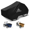 Produktbild: NEU Lastenrad Abdeckung - Fahrradabdeckung wasserdicht aus 300D Oxford-Gewebe...