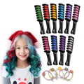 Produktbild: Magicat Haarkreide für Mädchen Deluxe Set 2026 I 10 Farben & 5 Haargummis I