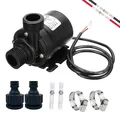 Produktbild: 12V Wasserpumpe, kleine bürstenlose Pumpe, 800l/h, 5m, für Schwimmbad, Aquari...
