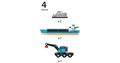 Produktbild: World Containerschiff mit Kranwagen