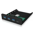 Produktbild: ICY BOX IB-HUB1418-i3 4 Port USB 3.2 Gen 1-Hub (USB 3.0) Schwarz