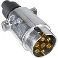 Produktbild: Anhängerstecker 7 Polig, , Metall, , 12V, für PKW LKW RV